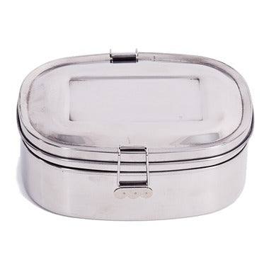 Onyx Stainless Steel Tiffins Lunch Box, 2 Sizes, Food Container on