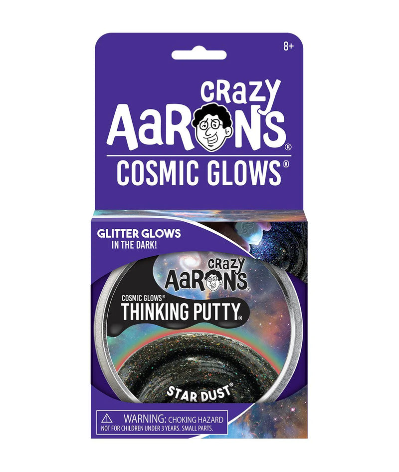 Crazy Aaron Thinking Putty - 4" Tin Star Dust