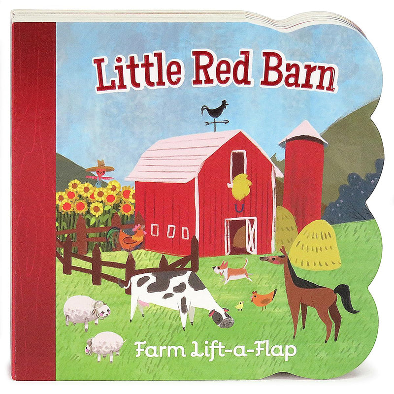 Little Red Barn Board Book Lift a Flap Book