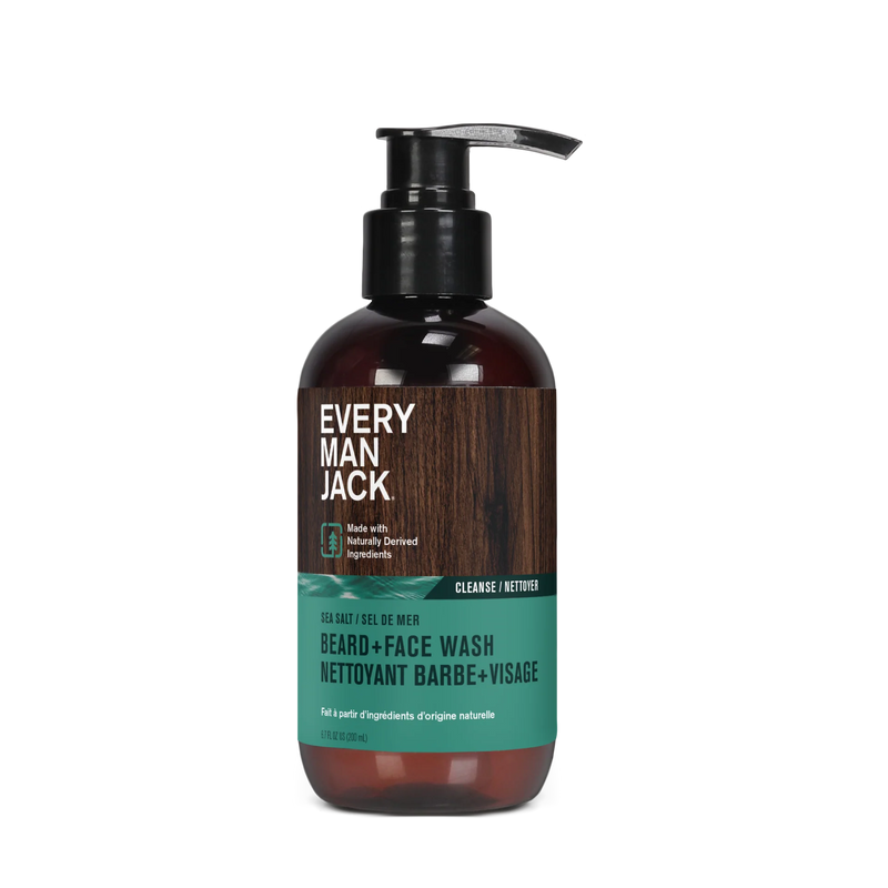 Every Man Jack Beard & Face Wash - Seasalt