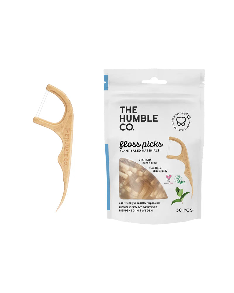 Humble Co Biodegradable Floss Picks