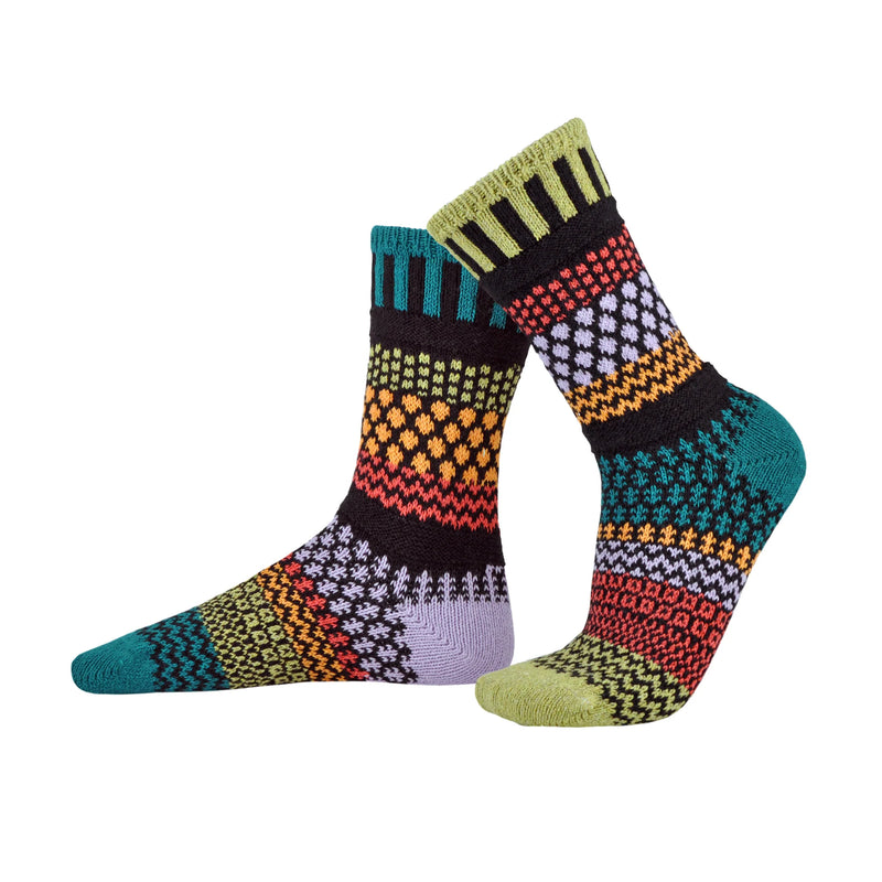 Solmate  Adult Crew Socks Artichoke