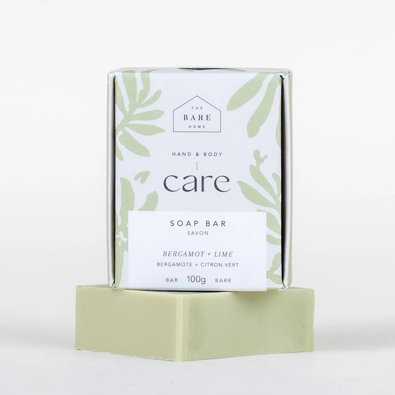 The Bare Home Soap Bar Bergamot & Lime