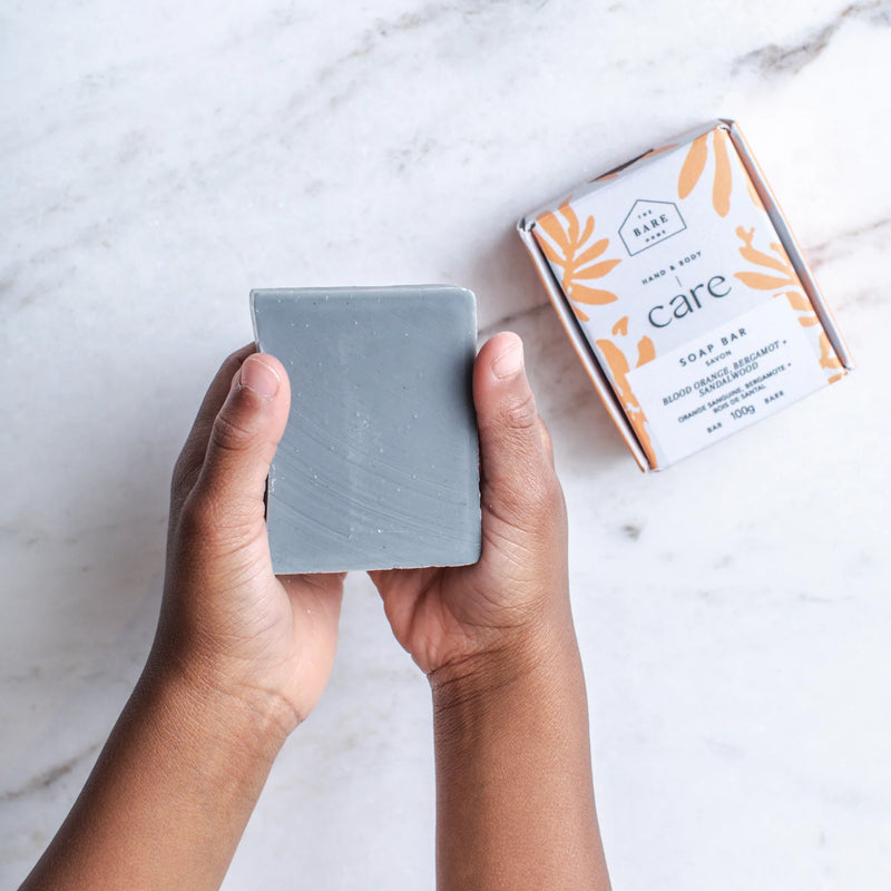 The Bare Home Soap Bar Blood Orange, Bergamot & Sandalwood