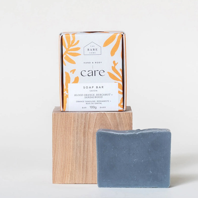 The Bare Home Soap Bar Blood Orange, Bergamot & Sandalwood