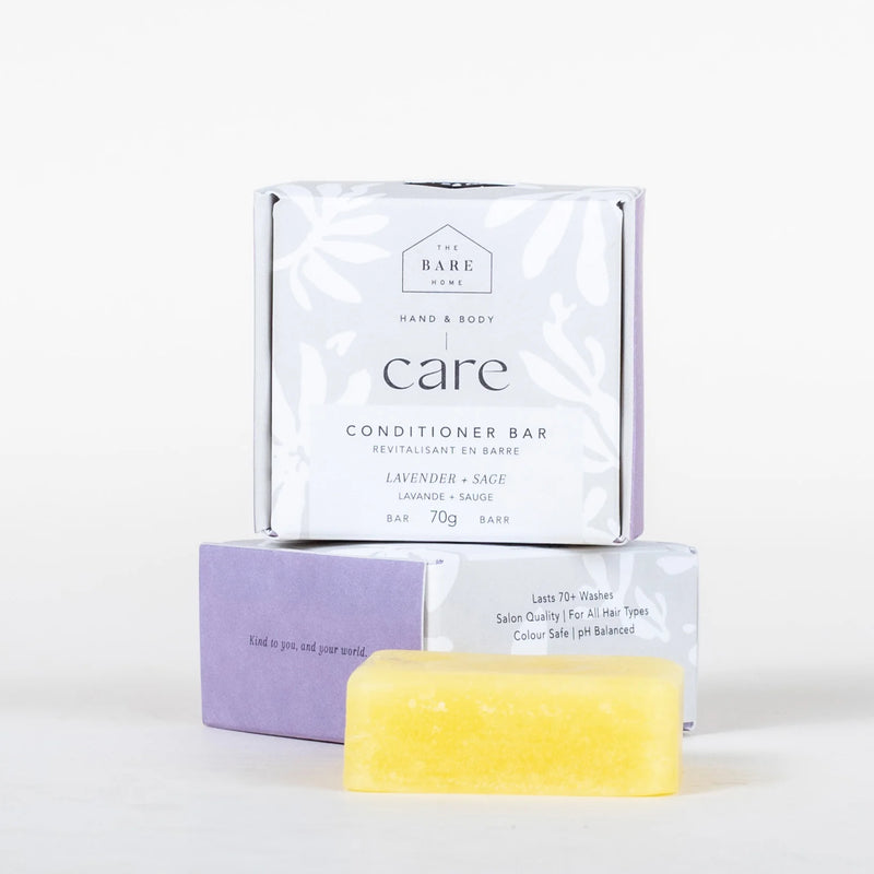 The Bare Home Conditioner Bar Lavender & Sage