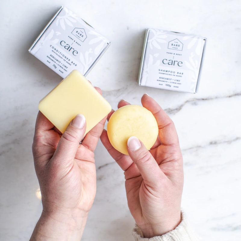 The Bare Home Conditioner Bar Bergamot & Lime