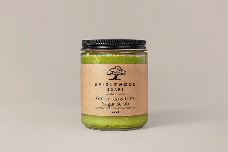 Bridlewood Soaps Body Scrub Green Tea & Lime