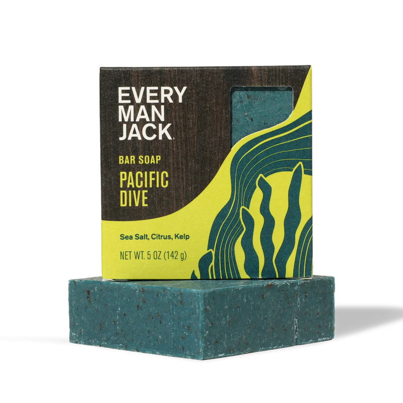 Every Man Jack Cold Plunge Bar Soap Pacific Dive