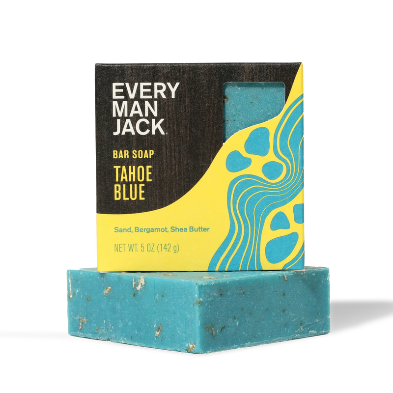 Every Man Jack Cold Plunge Bar Soap Tahoe Blue