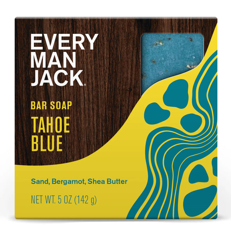 Every Man Jack Cold Plunge Bar Soap Tahoe Blue