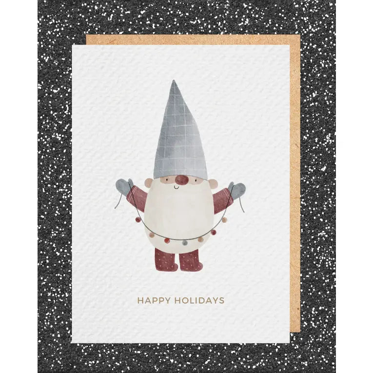 Paper Kuts  - Greeting Card with Kraft Envelope - Holiday