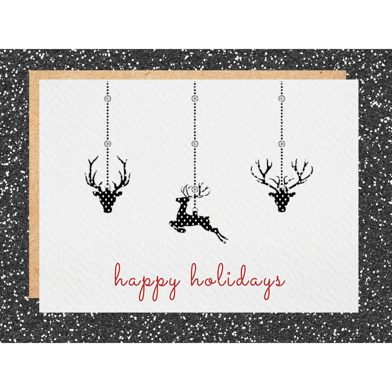 Paper Kuts  - Greeting Card with Kraft Envelope - Holiday