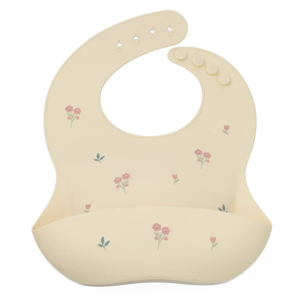 Noüka  Pattern Silicone Bib