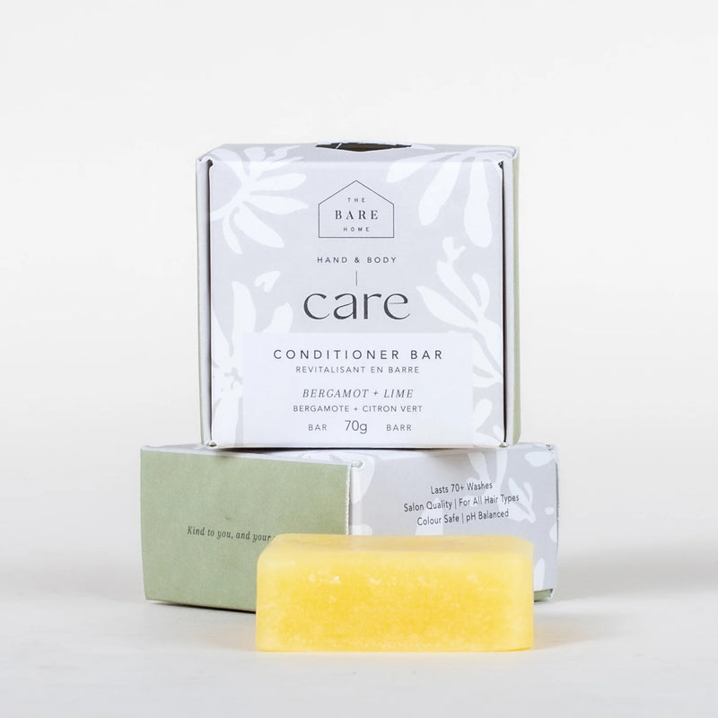 The Bare Home Conditioner Bar Bergamot & Lime