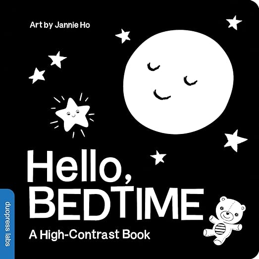 Hello Bedtime High Contrast Board Book