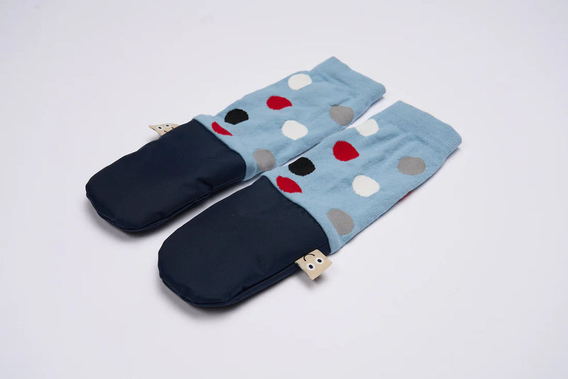 mimiTENS - Children's Mittens Blue Dots