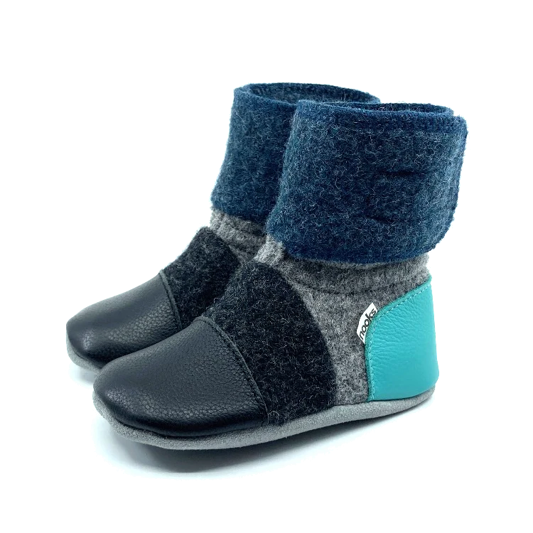 Nooks Felted Bootie - Glacier