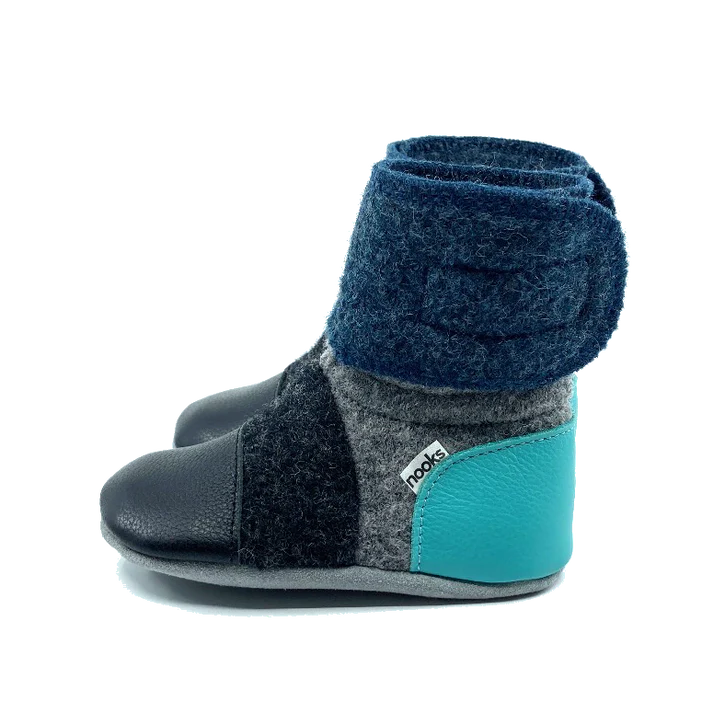 Nooks Felted Bootie - Glacier