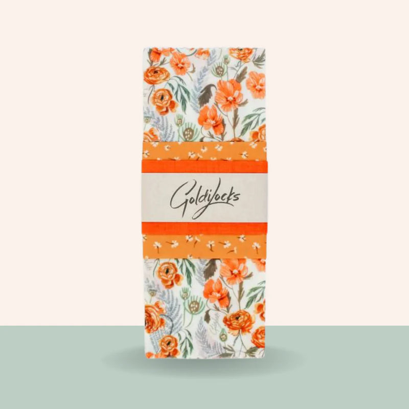 Goldilocks Goods Beeswax Food Wraps - Golden Floral