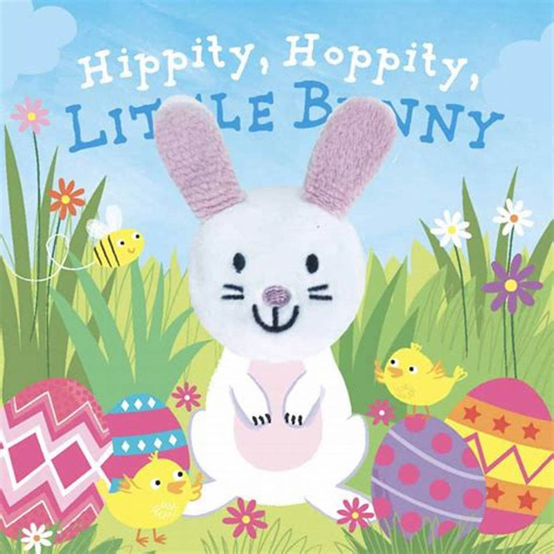 Hippity Hoppity Finger Puppet Board Book