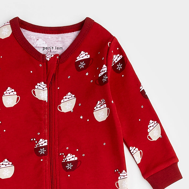 Petit Lem Hot Cocoa Holiday Sleeper FINAL SALE