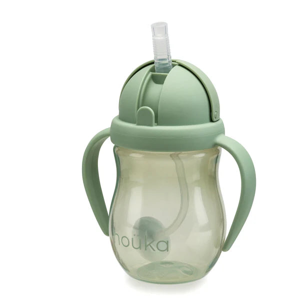 Noüka - Non-Spill Weighted Straw Cup - 8 Ounce