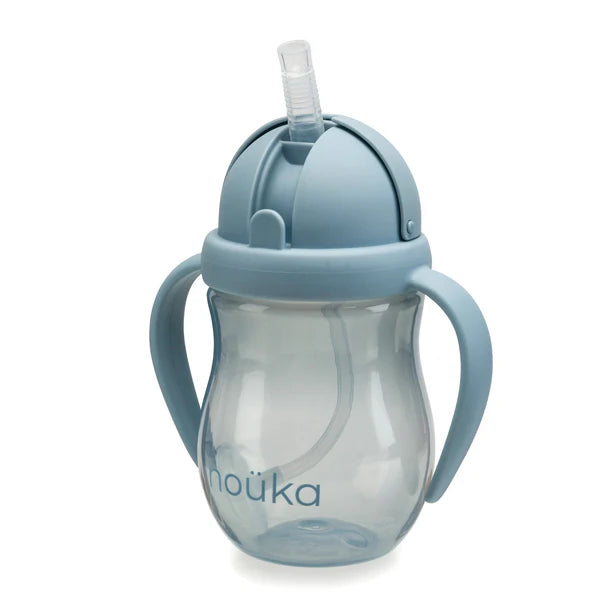 Noüka - Non-Spill Weighted Straw Cup - 8 Ounce