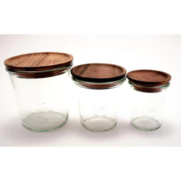 WECK Jar - Wood Lids